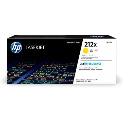 HP W2122X Amarillo Cartucho de Toner Original - 212X