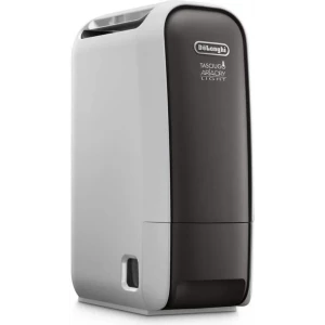 Deshumidificador De'Longhi DNS65, 6 litros/día, 34 dB, drenaje continuo, blanco