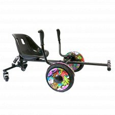 INFINITON CRAZY INROLLER KART NEGRO