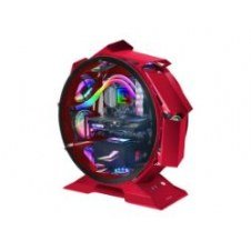 Torre Circular Mars Gaming S/f Matx Roja