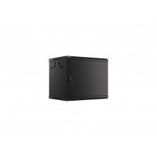 Lanberg WF01-6409-00B armario rack 9U Bastidor de pared Negro