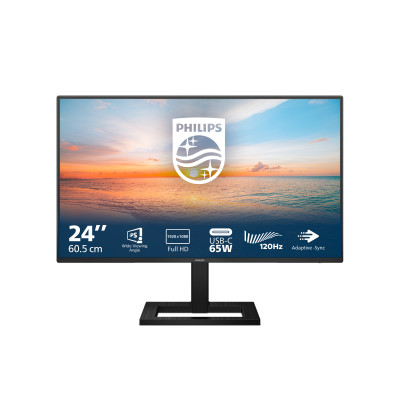 1000 series 24E1N1300AE/00 pantalla para PC 60,5 cm (23.8) 1920 x 1080 Pixeles Full HD LCD Negro