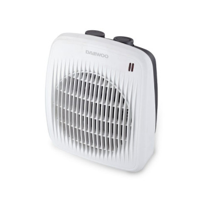 Daewoo DW9516 Calefactor de Aire 2000W - 2 Niveles de Potencia - Termostato Regulable - Funcion Ventilador