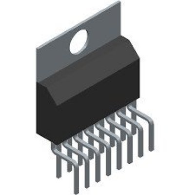 TDA1519AQ Circuito Integrado 9pin desfasados
