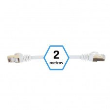 iggual Latiguillo CAT7 SFTP LSZH 2 metros blanco