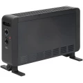 Convector Jata JCRC2215, 2.000 W, 3 potencias, termostato regulable, negro - imagen 5
