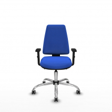 Piqueras y Crespo Elche AS bali azul brazos 1D base cromada ruedas engomadas 65mm