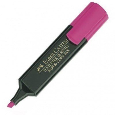 Marcador Fluorescente Faber Castel FAB154828/ Rosa