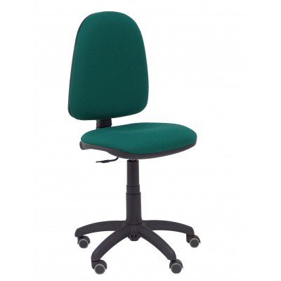 Silla Aýna bali verde botella ruedas de parqué