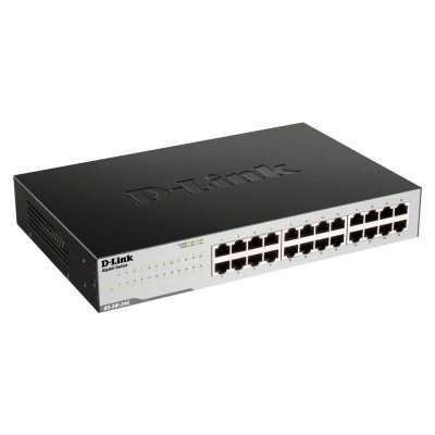 GO-SW-24G switch No administrado Gigabit Ethernet (10/100/1000) Negro