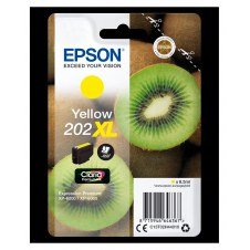 Cartucho Epson Kiwi Singlepack Yellow 202XL Claria Premium Ink C13T02H44010