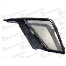 FRONT BUMPER GRILLE (W/ MOULDING HOLES & FOG LAMP HOLE)