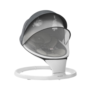 Columpio eléctrico de lado a lado Kikkaboo Cuddle Me Dark Grey