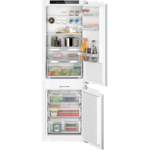 Frigorífico combi integrable Siemens KI86NADD0, 177 x 56 cm, No Frost, blanco