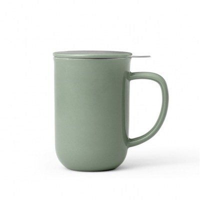 Taza te porcelana viva scandinavia minima balance 500ml stone green