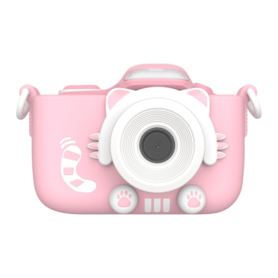 MyFirst Camera 3 Camara Digital Infantil - 16MP - Lente Macro - Portatil - Flash - Videos y Fotos en HD - Color Rosa