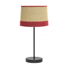 Sobremesa Tietar 1xe14 Saco/rojo 44x22x22 Cm