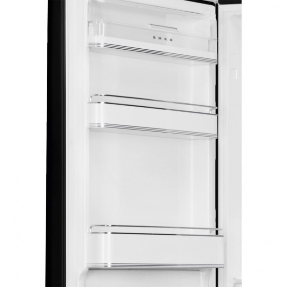 Frigorífico combi Smeg FAB32LBL6, 196.8 x 60.1 x 72.8 cm, Total No Frost, clase C, 158 kWh/año, 35 dB, 331 litros, LifePlus 0°C, negro - imagen 5