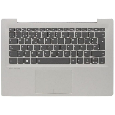 Top case + Teclado compatible para portátil LENOVO 520S-14IKB Plata 5CB0N78418