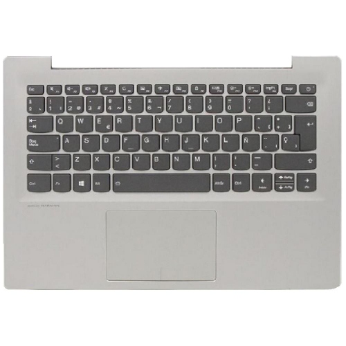 Top case + teclado Lenovo 520S-14IKB Plata 5CB0N78418