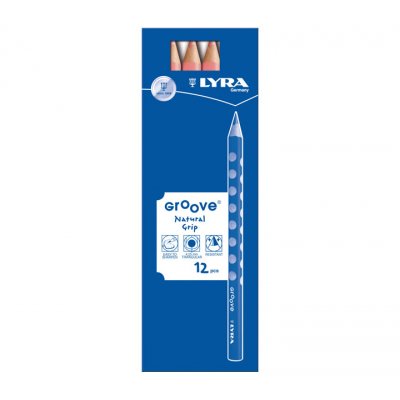 C.12 LAPICES LYRA GROOVE 3810029 ROSA