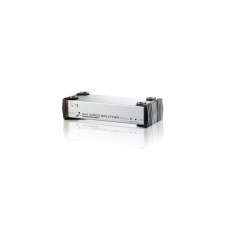 ATEN Distribuidor DVI/Audio de 2 puertos
