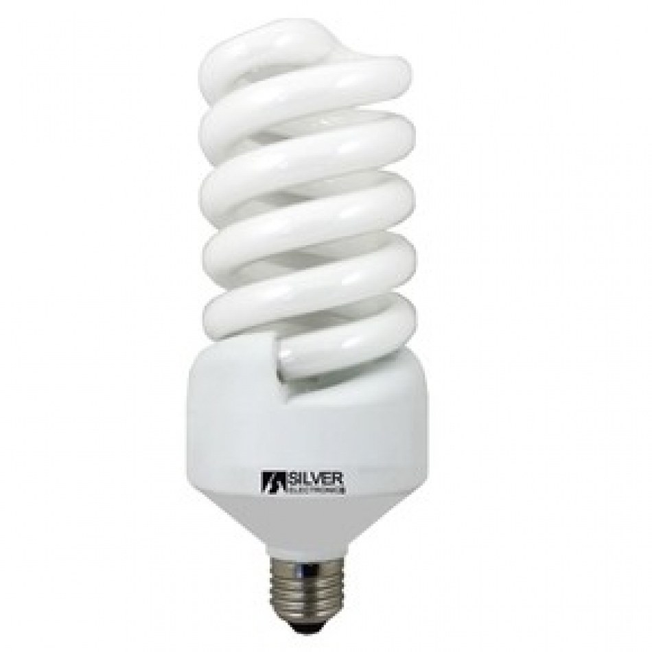 Bombilla Bajo Consumo ESPIRAL 36W E27 Blanca 1600L