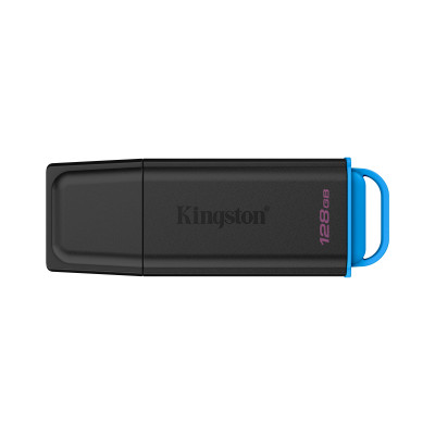 Kingston Technology DataTraveler 128GB Portátil USB 3.2 Gen 1 Exodia Negro + Azul