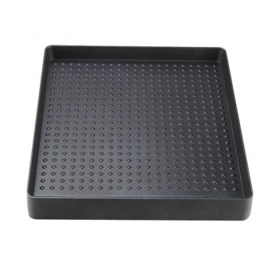 Muvip Plancha De Asar para Cocina Portatil - Zona Recoge Grasa - Bordes Antisalpicaduras - Revestimiento Antiadherente - Ideal para Cocinas Portatiles de 1 Quemador - Compatible con MV0614, MV0336, M