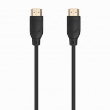 AISENS Cable HDMI V2.0 Premium Alta Velocidad / Hec 4K@60Hz 18Gbps, A/M-A/M, Negro, 0.5m