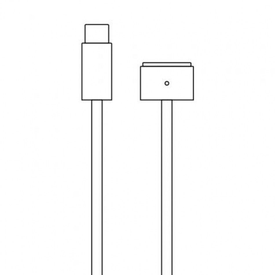 Cable Apple USB Tipo-C a Magsafe 3 para MacBook Pro 14 y 16/ 2021/ 2m