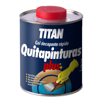 Gel decapante quitapinturas plus 0,375l titan 05d000138