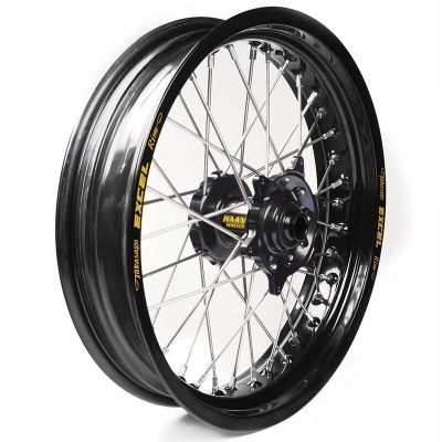 Rueda completa Haan Wheels aro negro 16-3,50 buje negro 1 35450/3/3 1 35450/3/3