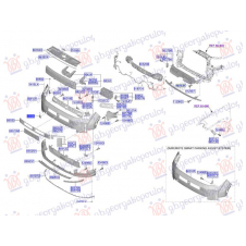 CUBIERTA DELANTERA DEL GANCHO DE REMOLQUE (O)