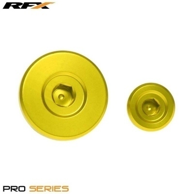 Juego de tapones de regulación del motor RFX Pro (amarillo) - Suzuki RMZ250/450 FXEP3010099YL