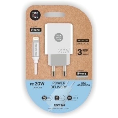 CARGADOR TECHONE USB-C + CABLE USB-C - L