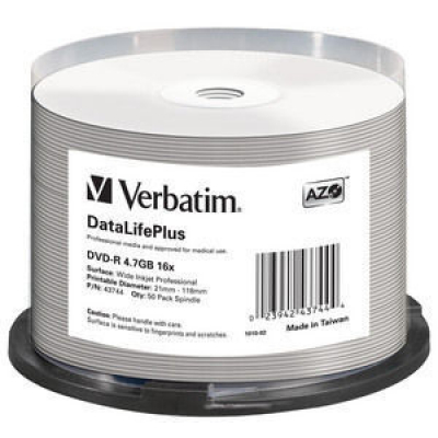 Verbatim DataLifePlus 4,7 GB DVD-R 50 pieza(s)