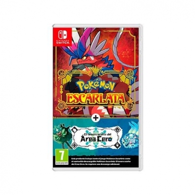 JUEGO NINTENDO SWITCH POKEMON ESCARLATA+EXPANSION