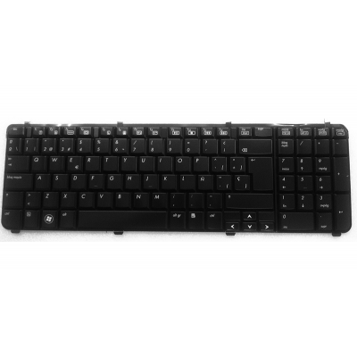 Teclado compatible para portátil HP dv7-2000/ dv7-2200 / dv7-3000 negro
