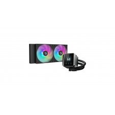 DeepCool MYSTIQUE 240 ARGB Procesador Sistema de refrigeración líquida todo en uno 12 cm Negro 1 pieza(s)