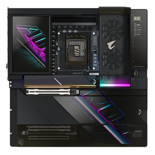 GIGABYTE Z890 AORUS XTREME AI TOP Placa Base - Compatible con CPUs Intel Core Ultra (Serie 2), VRM de 22+1+2 fases, hasta 9500MHz DDR5 (OC), PCIe 5.0 M.2, Wi-Fi 7, Thunderbolt 5