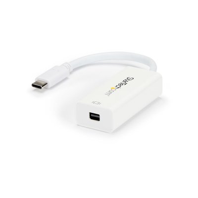 Adaptador USB C a Mini DisplayPort - 4K 60Hz - Blanco - Adaptador USB 3.1 Tipo C a Mini DP - Versión Mejorada es CDP2MDPEC