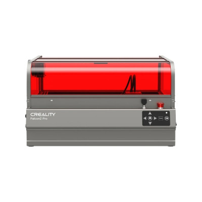 Grabadora y Cortadora Láser Creality Falcon2 Pro 22W - Láser Clase 1 | Área 400x415mm | Diseño Visual 360° | Cerrada