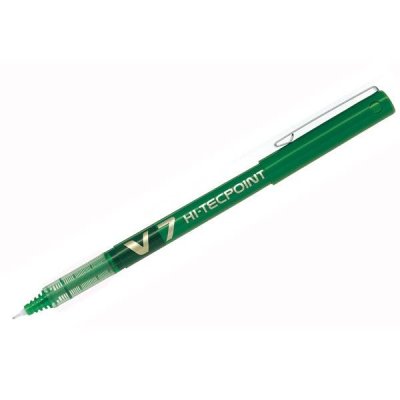 Rotulador de Tinta Líquida Pilot V7/ 0.7mm/ Verde
