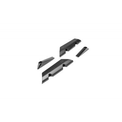 GILLES TOOLING Winglet Cover Kit - Black WLC-01-KIT-B