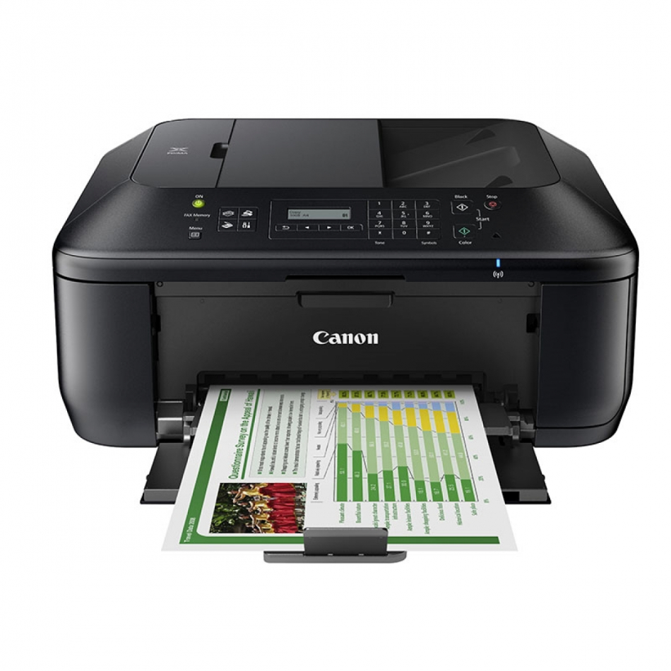 Multifuncion canon mx475 inyeccion color pixma fax - a4 - 4800ppp - usb - adf - wifi - imprime y escanea desde smartphone o tablet