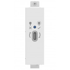 Vision TC3 USBCFF toma de corriente USB C Blanco