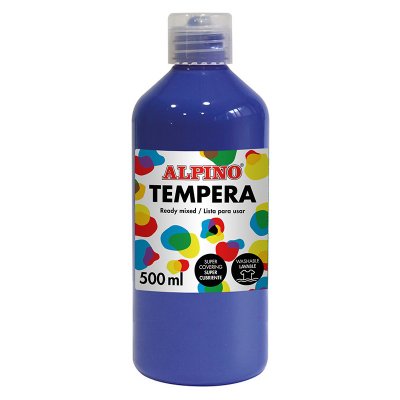 DM010181 tempera 500 ml Botella Azul