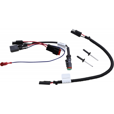 Kit de montaje y mazo de cables de barra de luces LED moto de nieve BRITE-LITES BL-SNOWIR