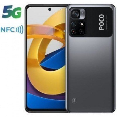 Smartphone Xiaomi PocoPhone M4 Pro 6GB/ 128GB/ 6.6/ 5G/ Negro Asfalto